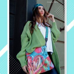 The Dress |  Knitwear Cardigan - One Size  - Lime