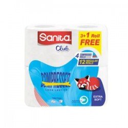 Pickmart | Sanita _ Club Toilet Tissue Compressed (6 Rolls)