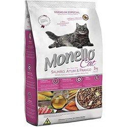pets plus | MONELLO Cat's Chicken Dry Food Salmon Tuna (1Kg)